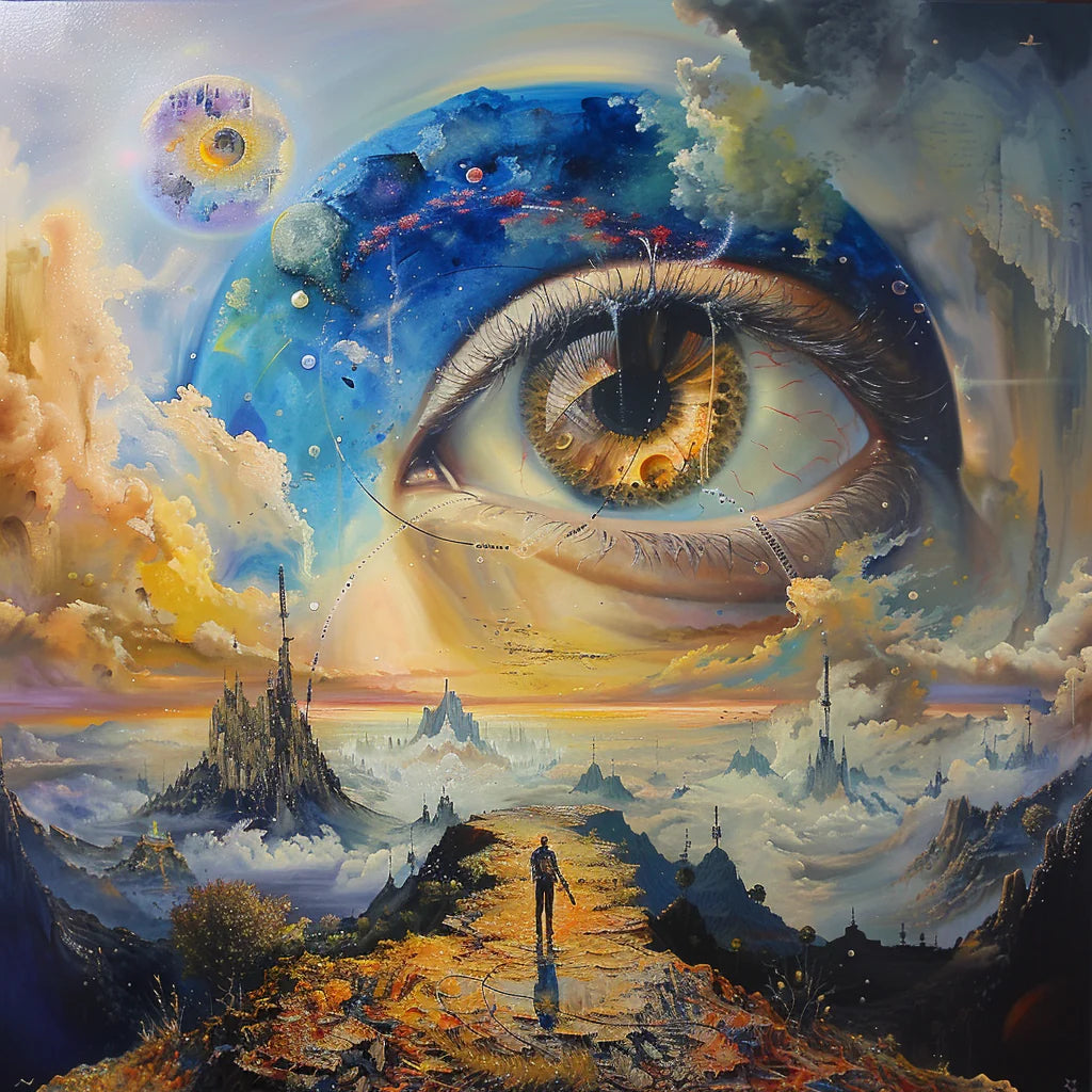 handmade oil painting creating AI paintings by colormuse