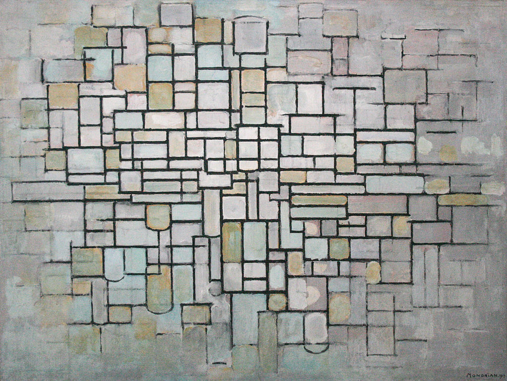 100% Handmade Oil Painting - Composition No. 11