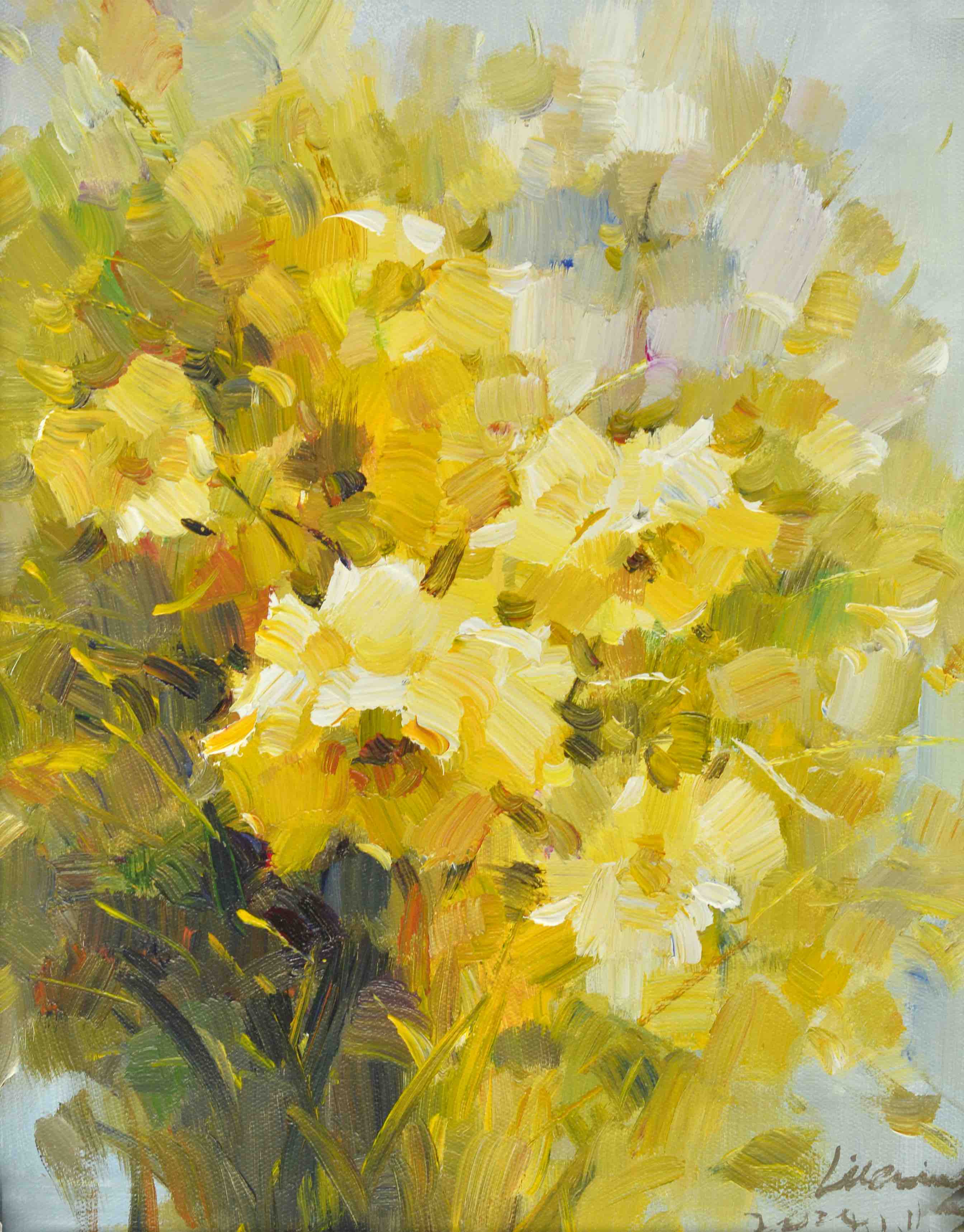 100% Handmade Oil Painting - Sunny Disposition