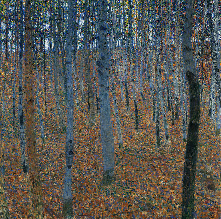100% Handmade Oil Painting - Beech Grove I