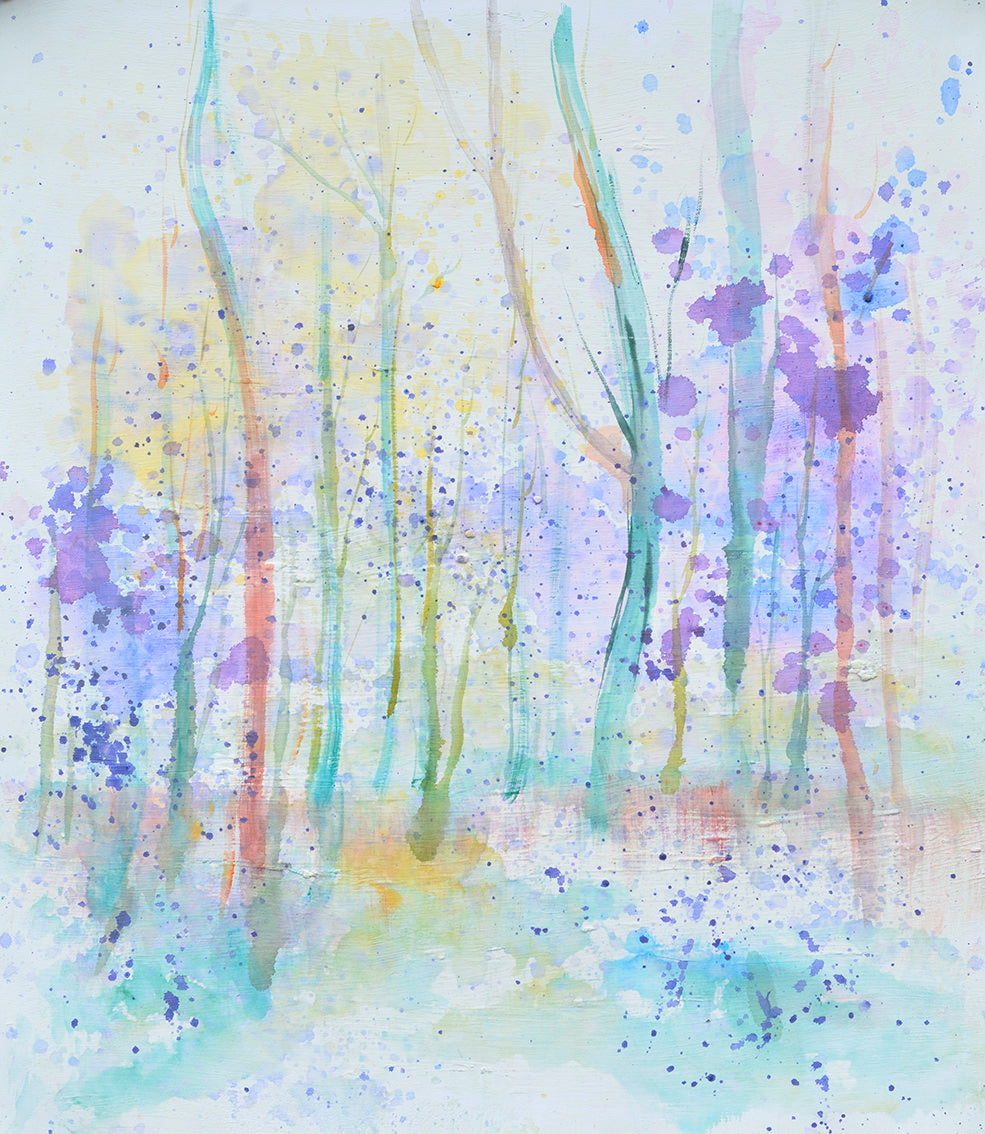 100% Handmade Oil Painting - Whispering Woods