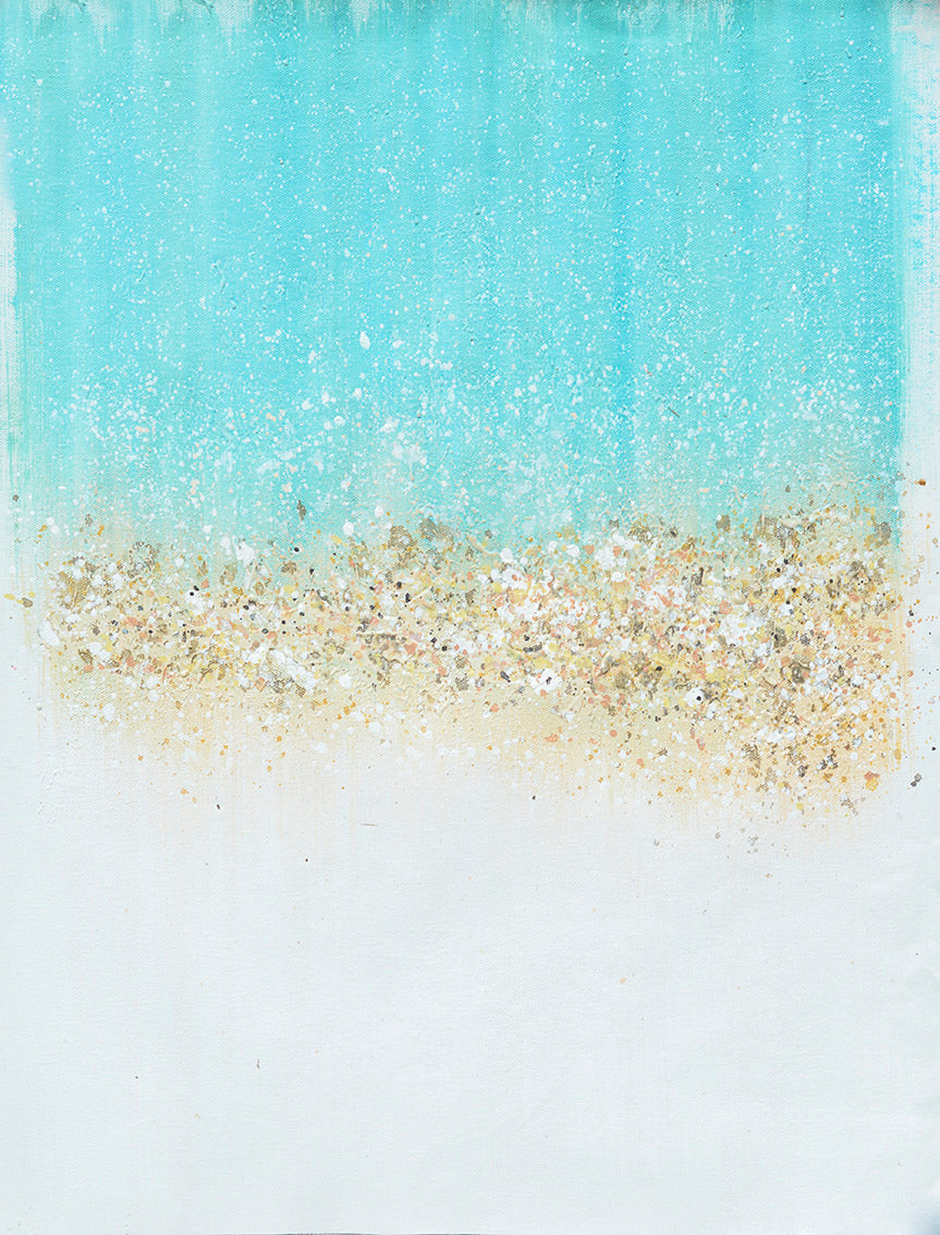 100% Handmade Oil Painting - Tranquil Sands