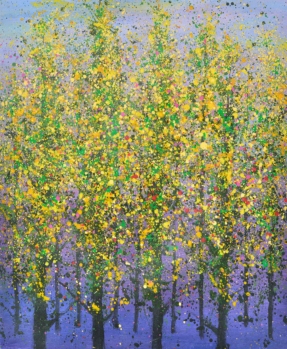 100% Handmade Oil Painting - Vibrant Abstraction 2