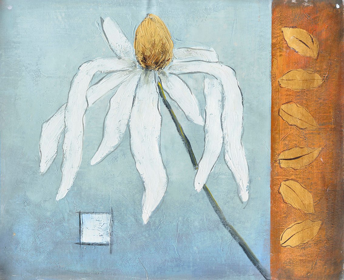 100% Handmade Oil Painting - Ethereal Bloom