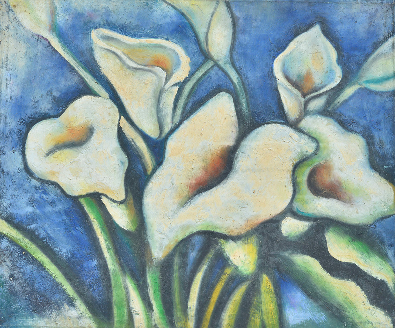 100% Handmade Oil Painting - Lavender Reverie