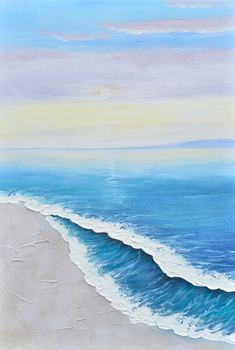 100% Handmade Oil Painting - Serenity's Shore