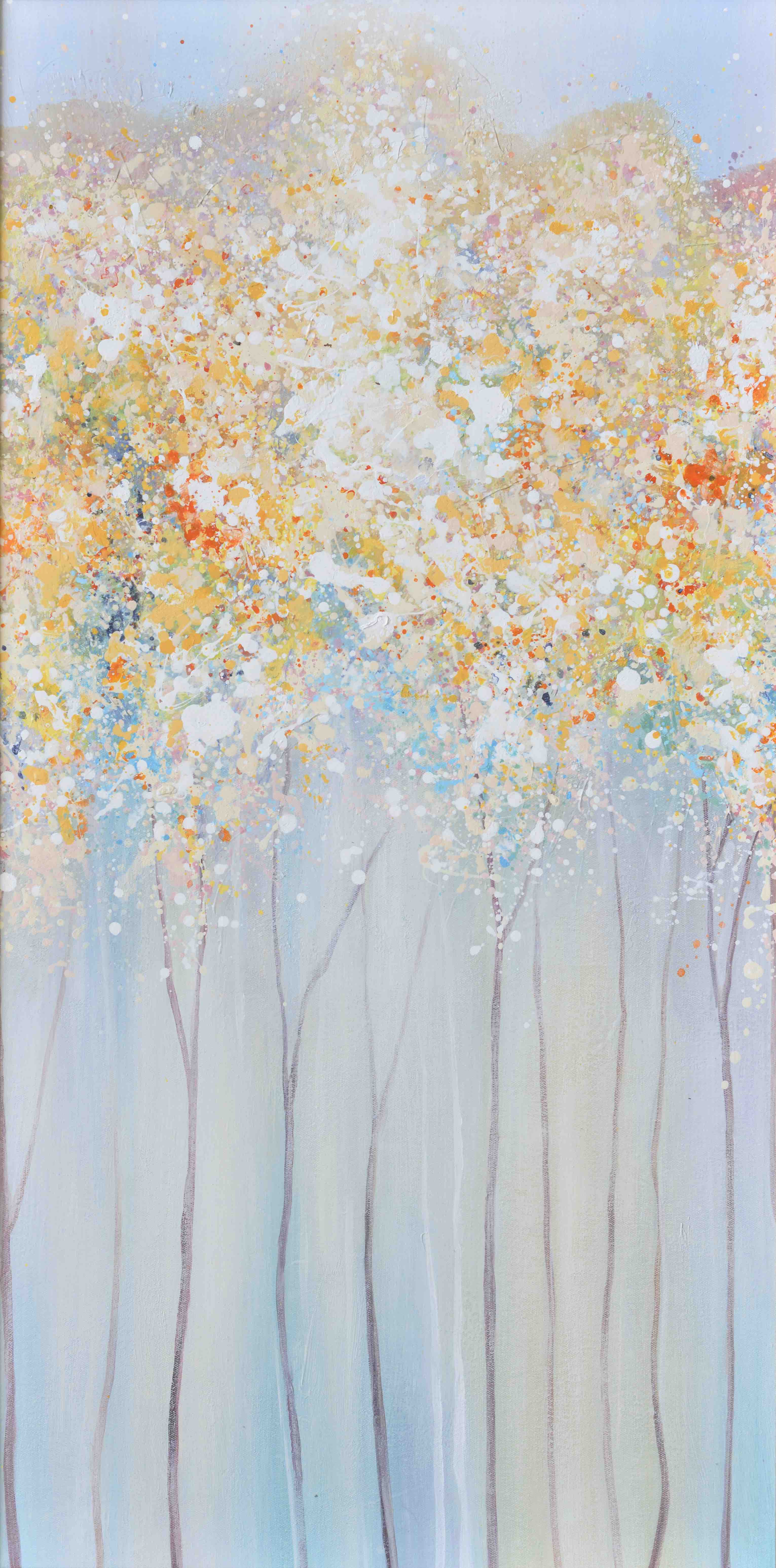 100% Handmade Oil Painting - Whispers of Spring