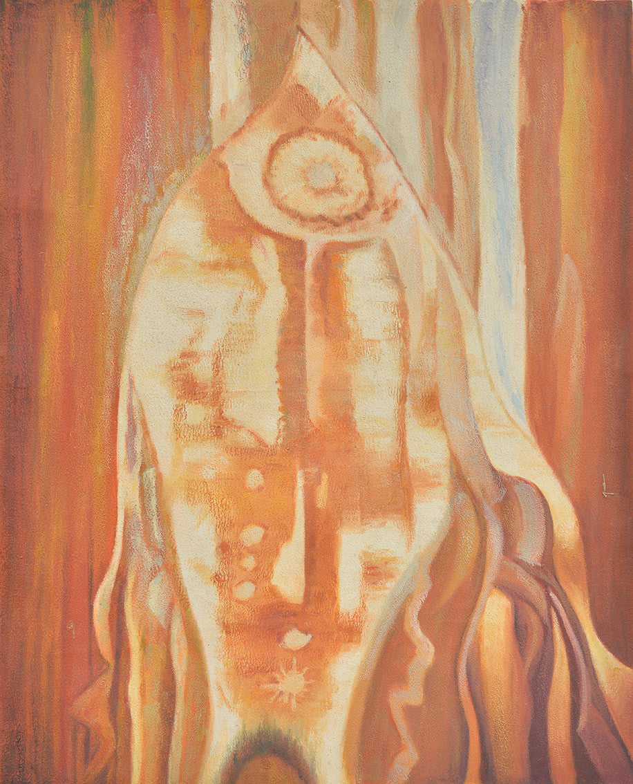 100% Handmade Oil Painting - Radiant Convergence